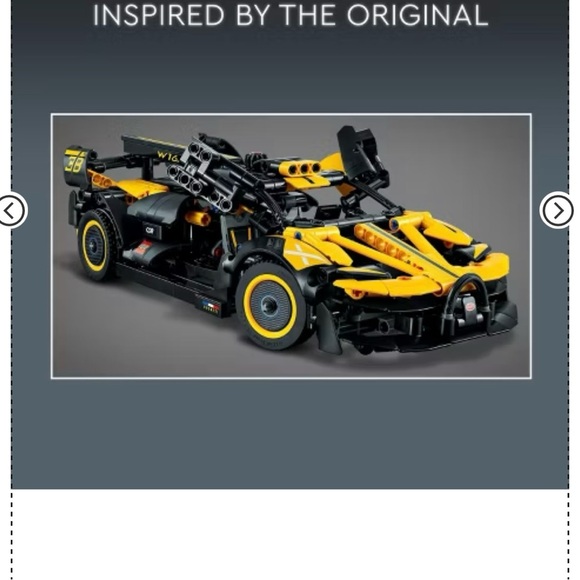 LEGO Technic Buggatti Bolide Race Car building set 905 pc, # 42151 new - Picture 4 of 5